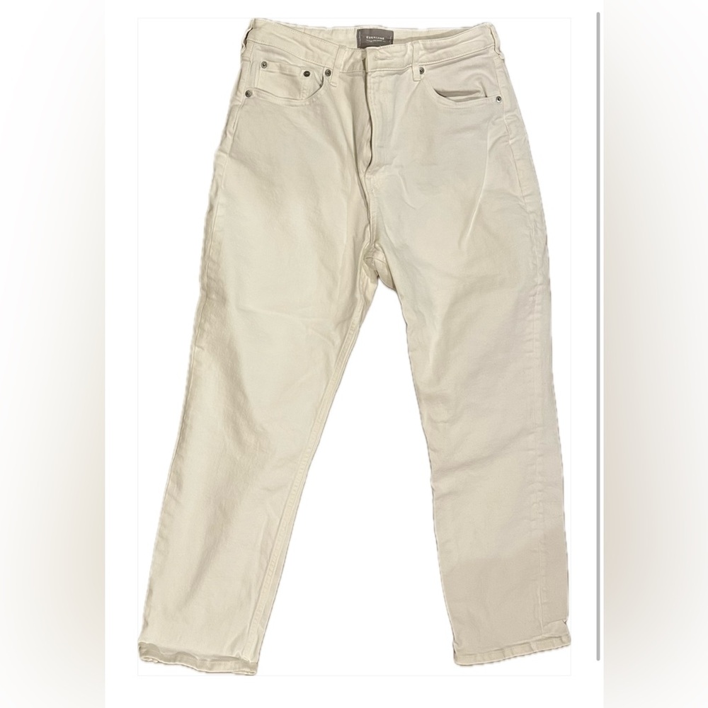 Everlane High Rise straight jeans